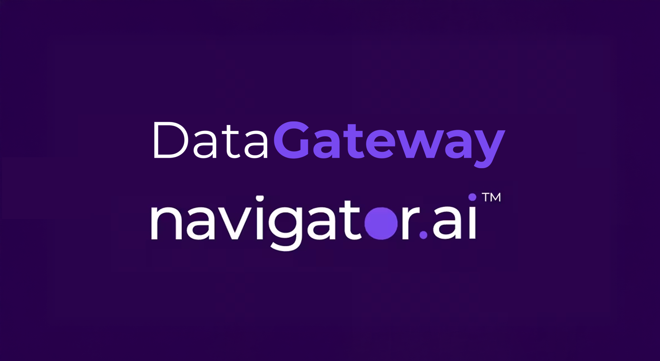 DataGateaway and Navigator ai logo