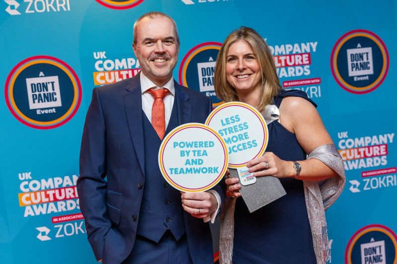 allegro. wins silver at the UK Company Culture Awards